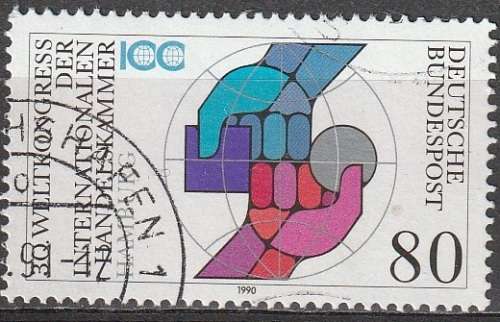 GERMANY 1990 The 30th World Congress of the International Chamber of Commerce ULH CV R30.80 SG 2319