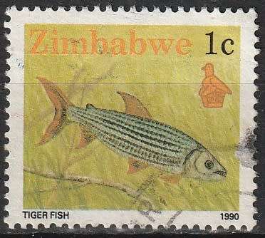 ZIMBABWE 1990 Wildlife ULH CV R4.40 SG 768