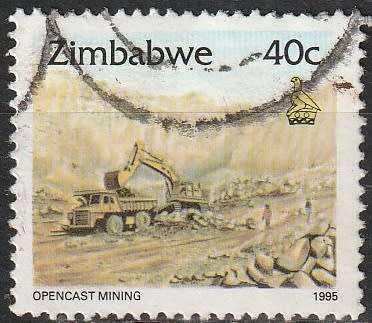 ZIMBABWE 1995 Zimbabwe Culture ULH CV R6.60 SG 896