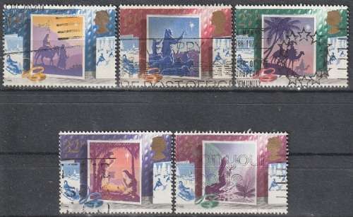GB 1988 Christmas Stamps ULH CV R35.20 SG 1414-8