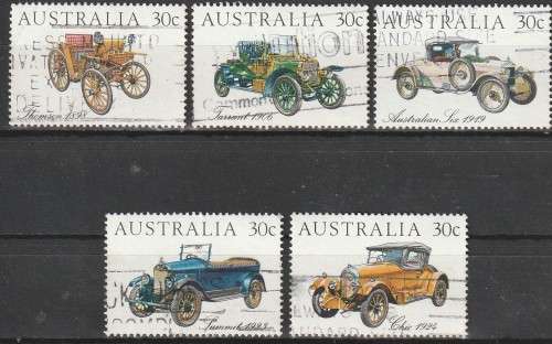 AUSTRALIA 1984 Classic Cars UNH CV R66 SG 905-9