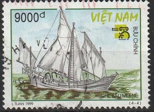 VIETNAM 1999 International Stamp Exhibition `Australia `99` - Melbourne, Australia -Ship UNH SG 2236