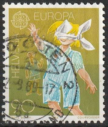 SWITZERLAND 1989 EUROPA Stamps - Children`s Games ULH SG 1166