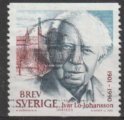 SWEDEN 2001 The 100th Anniversary of the Birth of Ivar Lo-Johansson, 1901-1990 ULH SG 2162
