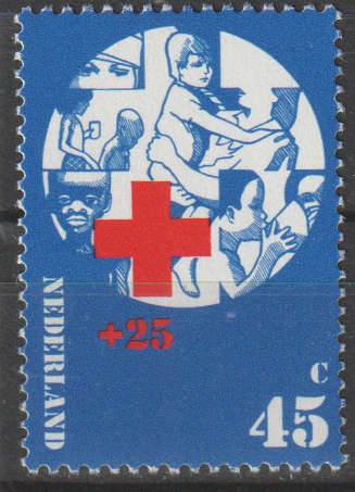 NETHERLANDS 1972 Red Cross UMM SG 1160