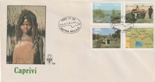 SWA FDC 1986 CAPRIVI