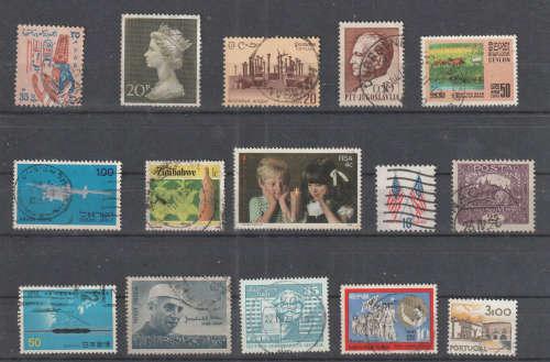 WORLD SELECTION BID PER STAMP TO TAKE ALL CARD EXCLUDED