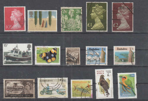 WORLD SELECTION BID PER STAMP TO TAKE ALL CARD EXCLUDED