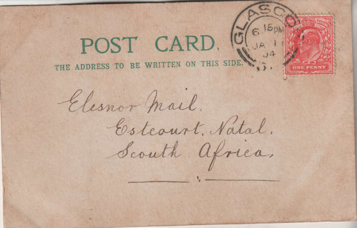 VINTAGE USED POST CARD GENERAL WADES BRIDGE 1904