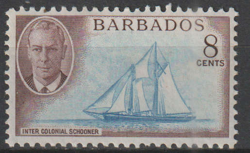 BARBADOS 1950 Local Motives MM SG 276