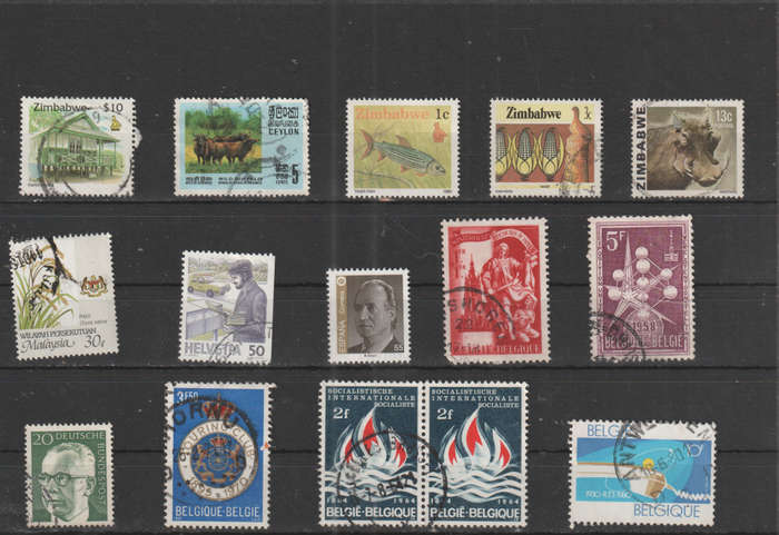 WORLD SELECTION BID PER STAMP TO TAKE ALL CARD EXCLUDED