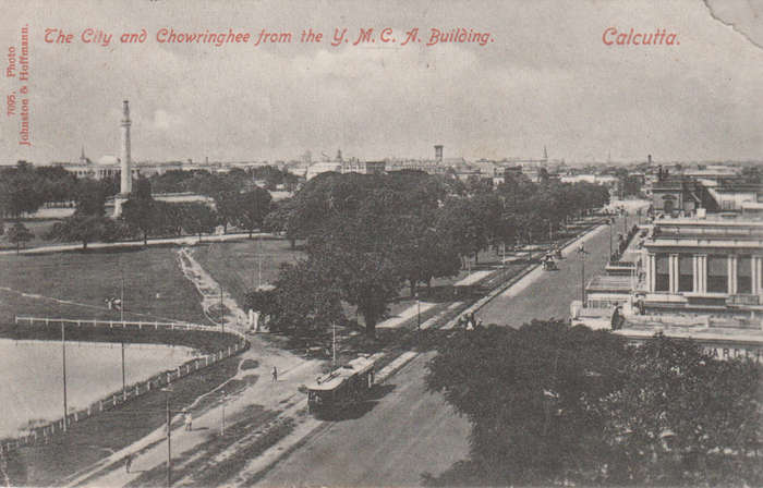 USED POST CARD CALCUTTA 1905