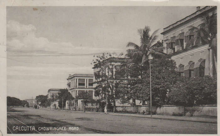 USED POST CARD CALCUTTA 1908