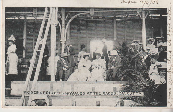 USED POST CARD INDIA 1906