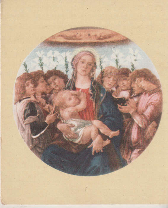 CIGARETTE CARD FAMOUS WORKS OF ART NO 7
