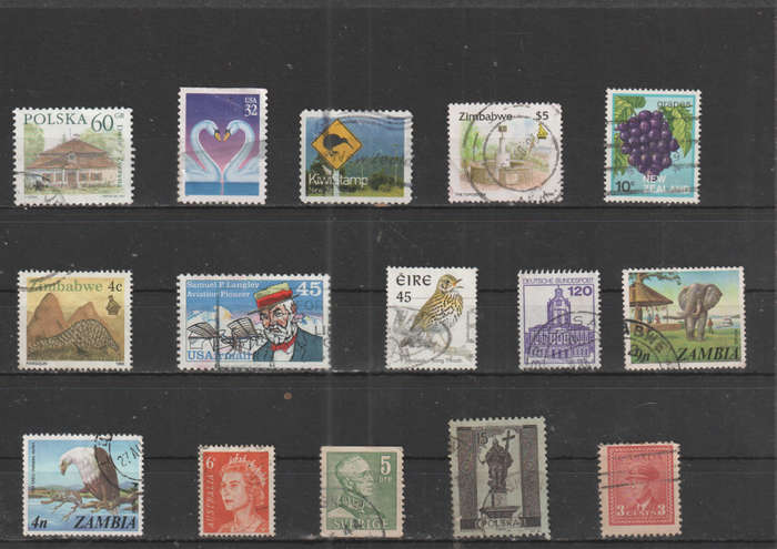 WORLD SELECTION BID PER STAMP TO TAKE ALL CARD EXCLUDED