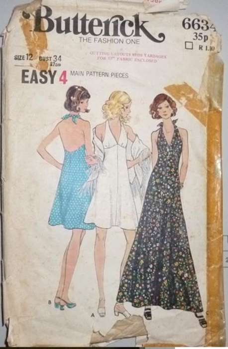 BUTTERICK PATTERN 6634