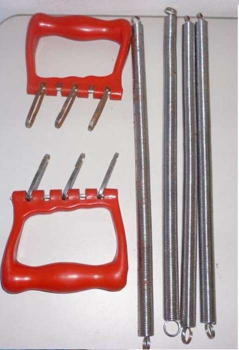 RETRO EXERCISE EQUIPMENT AS IN PHOTO