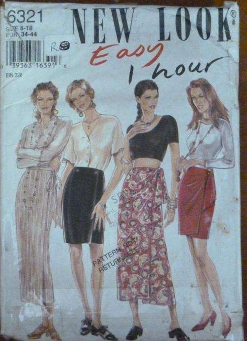 NEW LOOK PATTERN 6321 SIZE 8-18