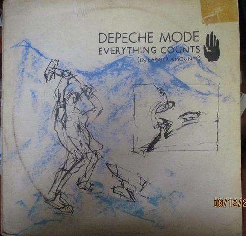 DEPECHE MODE -- EVERYTHING COUNTS -- 12" MAXI VINYL
