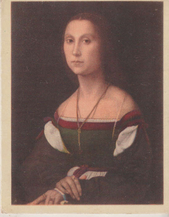 CIGARETTE CARD FAMOUS WORKS OF ART NO 13