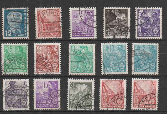 DDR SELECTION BID PER STAMP TO TAKE ALL CARD EXCLUDED