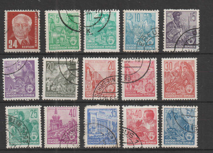 DDR SELECTION BID PER STAMP TO TAKE ALL CARD EXCLUDED