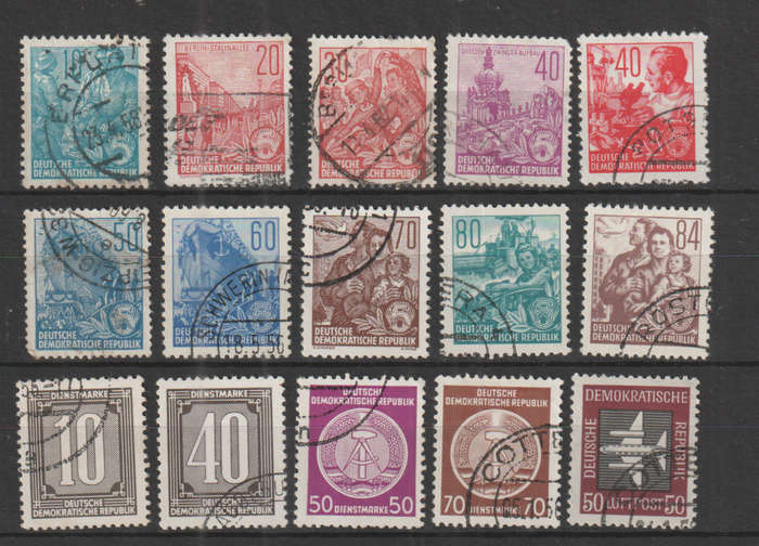 DDR SELECTION BID PER STAMP TO TAKE ALL CARD EXCLUDED