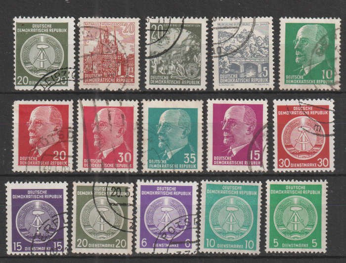 DDR SELECTION BID PER STAMP TO TAKE ALL CARD EXCLUDED