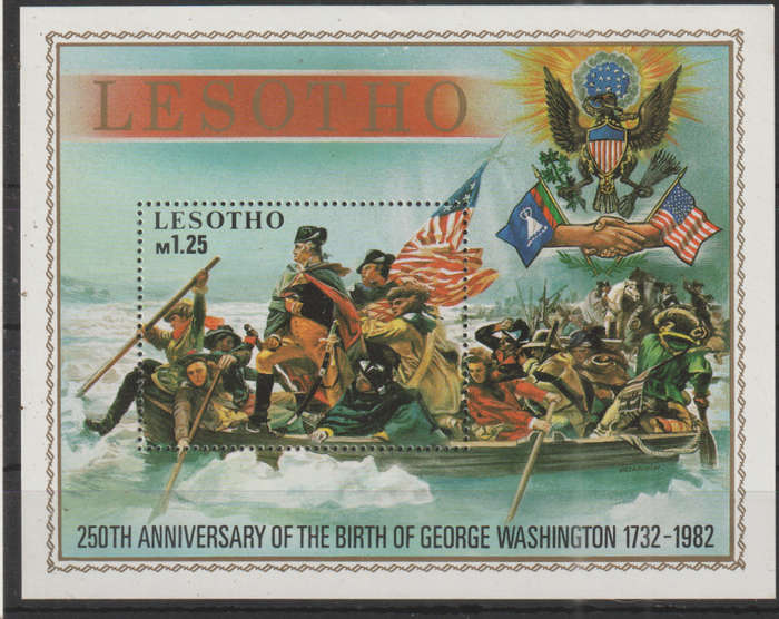 Lesotho - 1982 The 250th Anniversary of the Birth of George Washington, 1732-1799 MM SG499