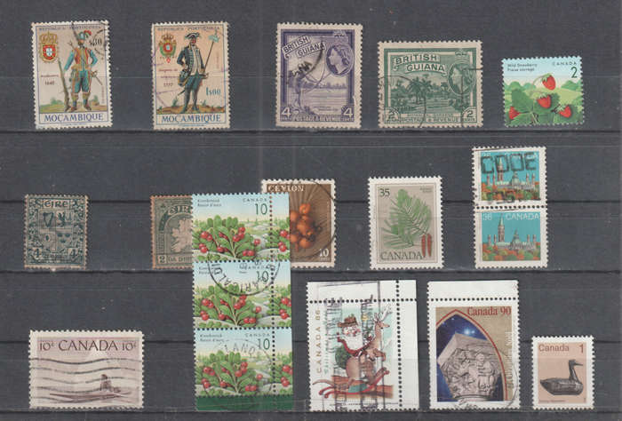 WORLD SELECTION BID PER STAMP TO TAKE ALL CARD EXCLUDED