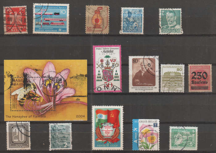 WORLD SELECTION BID PER STAMP TO TAKE ALL CARD EXCLUDED