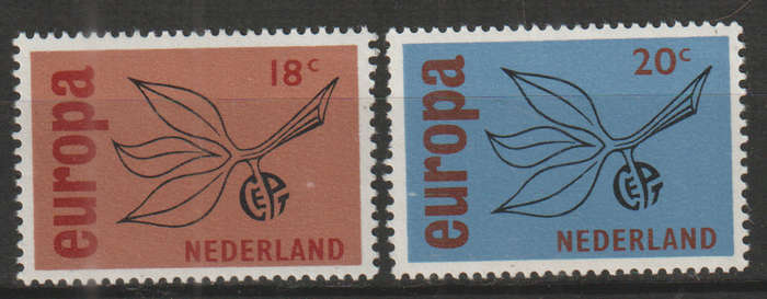 NETHERLANDS 1965 EUROPA Stamps UMM  SG 999/1000