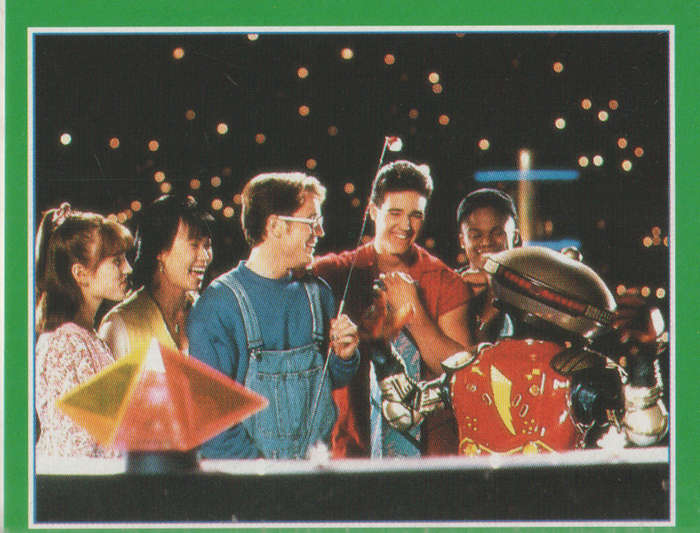 MERLIN POWER RANGERS STICKER #11
