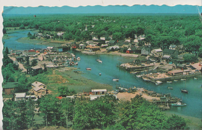 USED POST CARD WITH POSTAL HISTORY