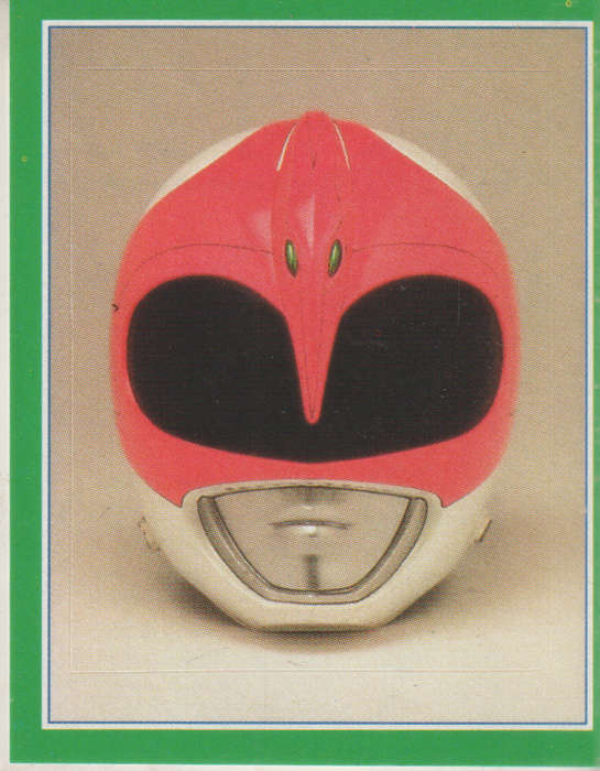 MERLIN COLLECTABLE POWER RANGERS STICKER #127