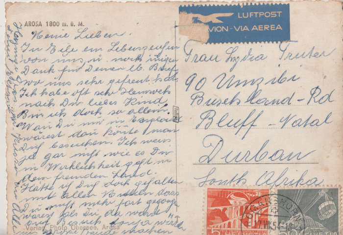 USED POST CARD