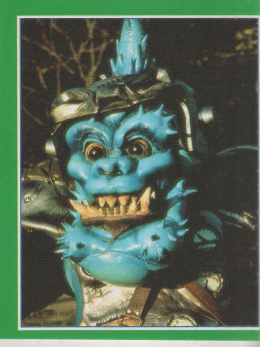 MERLIN COLLECTABLE POWER RANGERS STICKER #222