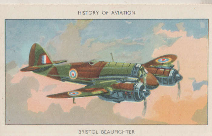 CIGARETTE CARD HISTORY OF AVIATION #37
