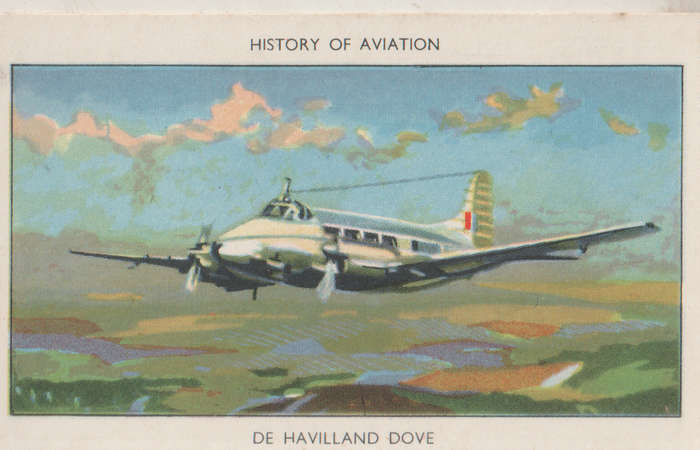 CIGARETTE CARD HISTORY OF AVIATION #45
