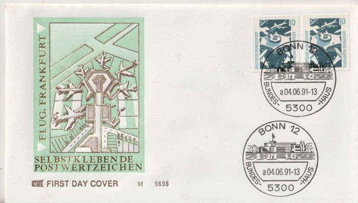 GERMANY 1991 Sightseeing FDC SG 2201