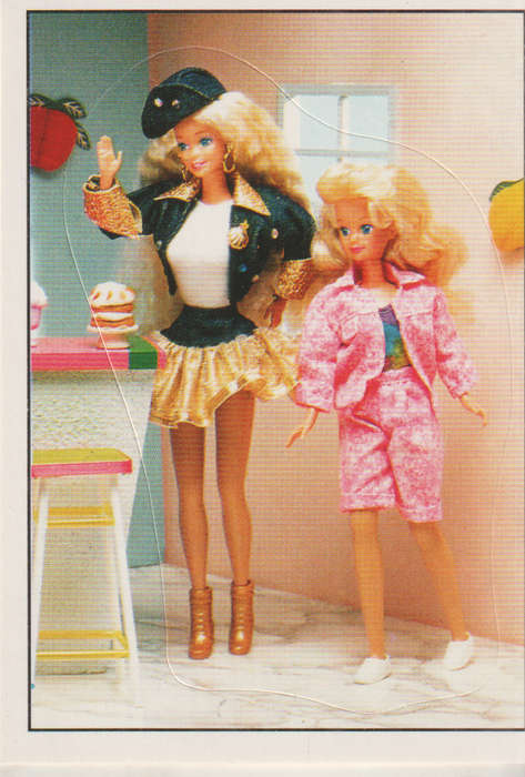 PANINI BARBIE STYLE COLLECTABLE STICKER #59