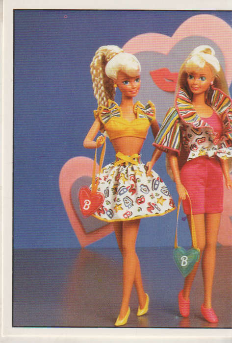 PANINI BARBIE STYLE COLLECTABLE STICKER #83