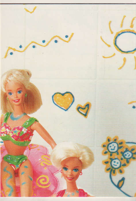 PANINI BARBIE STYLE COLLECTABLE STICKER #89