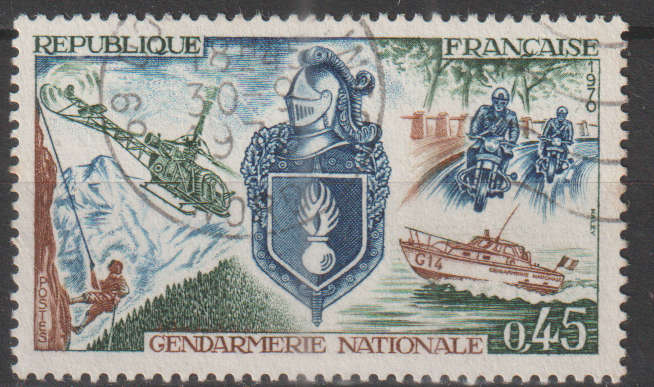 FRANCE  1970 National Gendarmerie ULH SG 1856