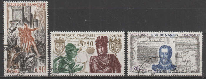 FRANCE 1969 History of France ULH SG 1850-2