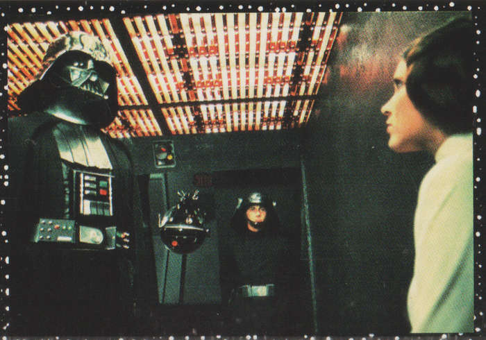 PANINI STAR WARS COLLECTABLE STICKER #15