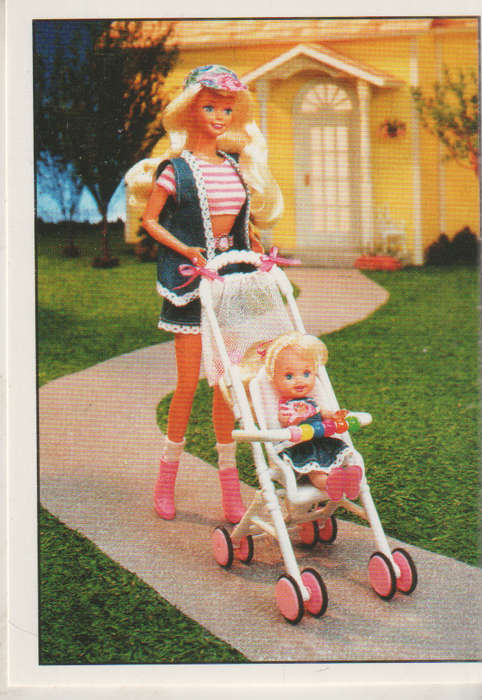 PANINI BARBIE STYLE COLLECTABLE STICKER #167