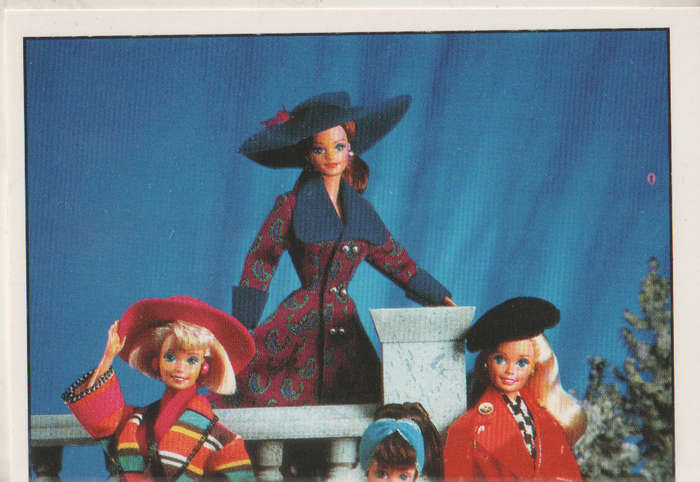 PANINI BARBIE STYLE COLLECTABLE STICKER #184