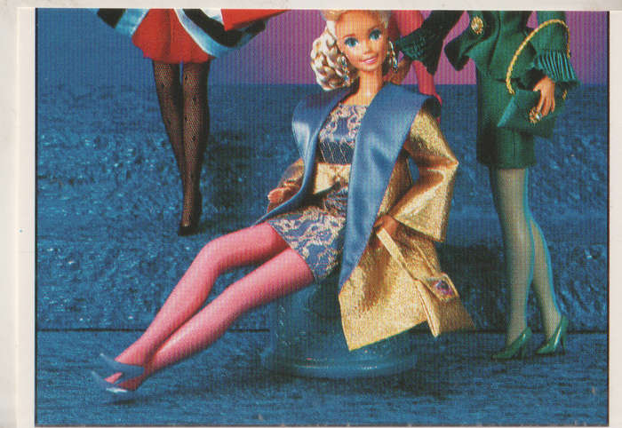 PANINI BARBIE STYLE COLLECTABLE STICKER #187
